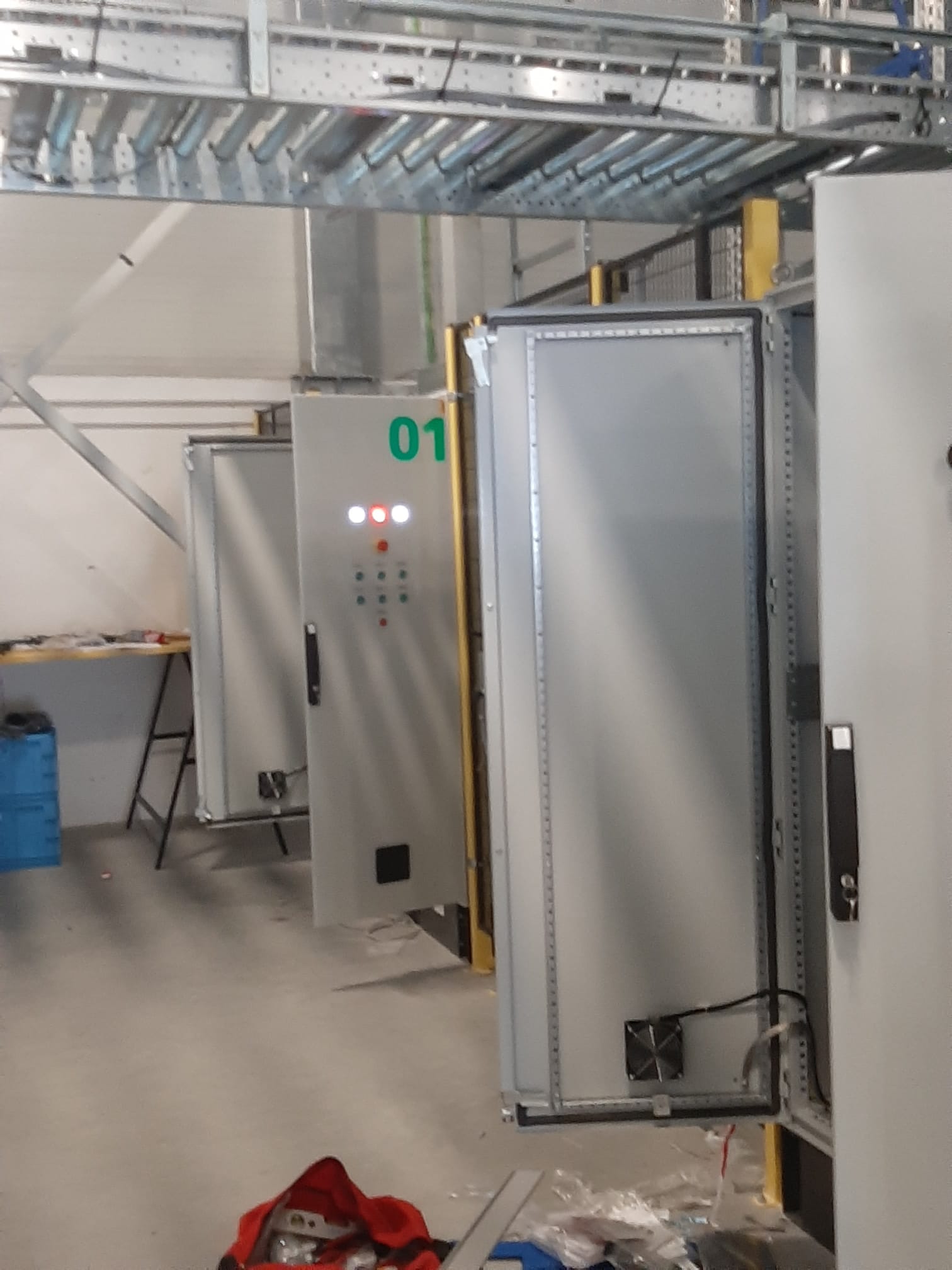 assembly and transfer of industrial equipment