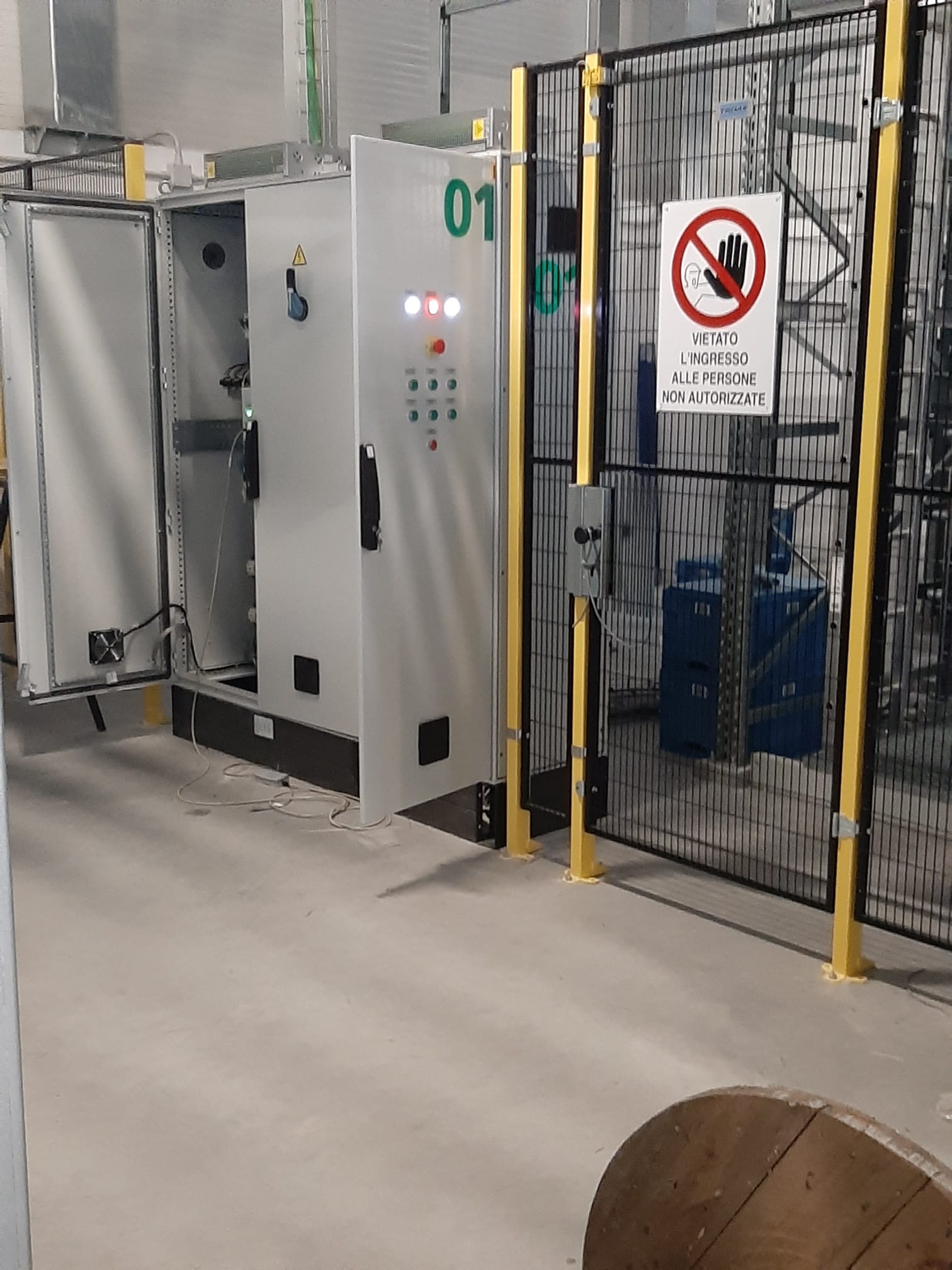 assembly and transfer of industrial equipment