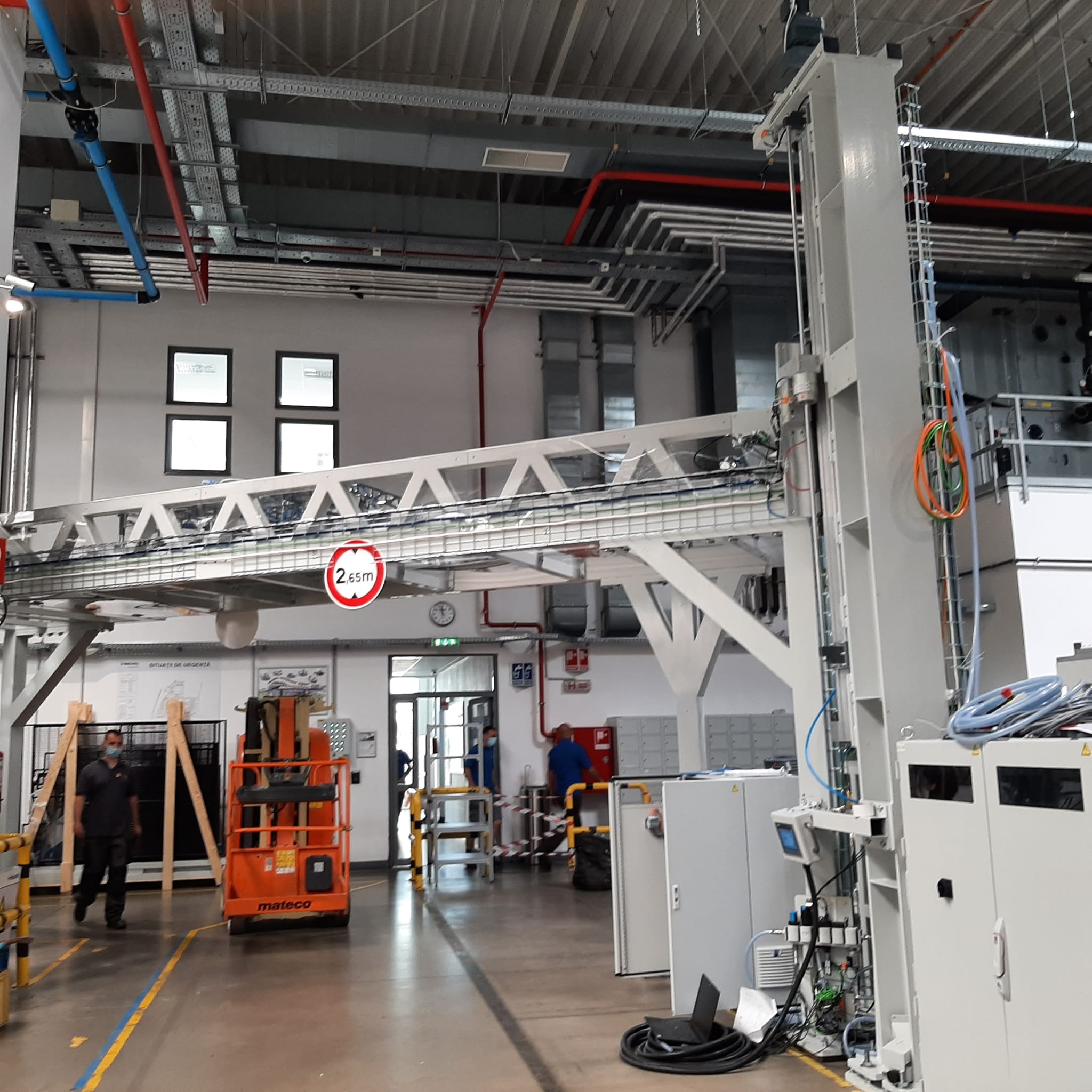 assembly and disassembly of industrial machinery