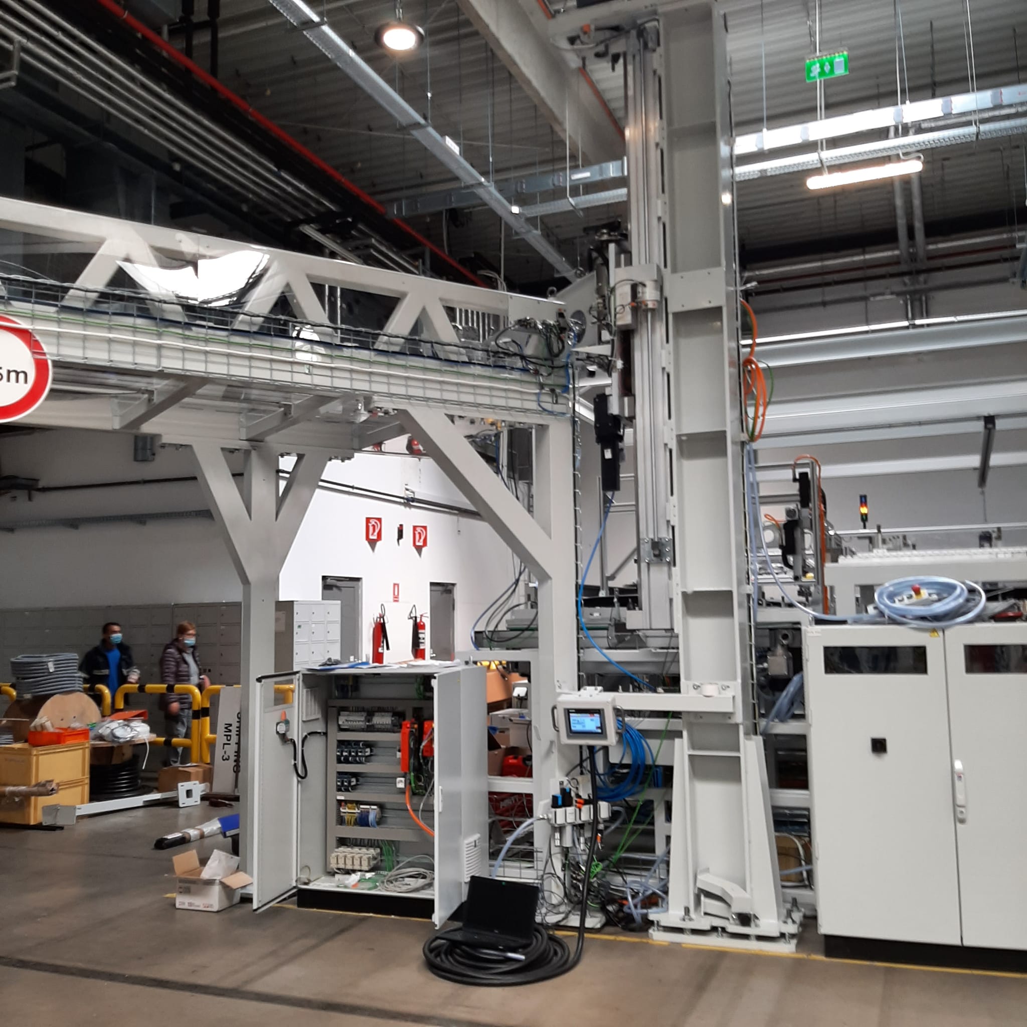 assembly and disassembly of industrial machinery