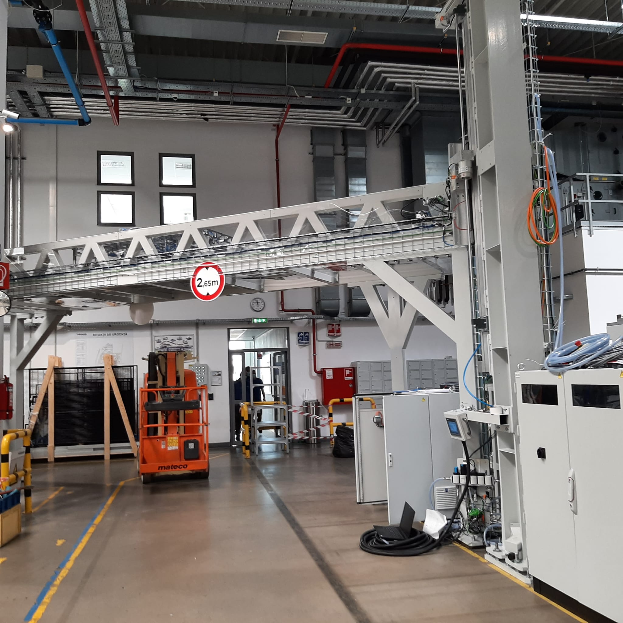 assembly and disassembly of industrial machinery