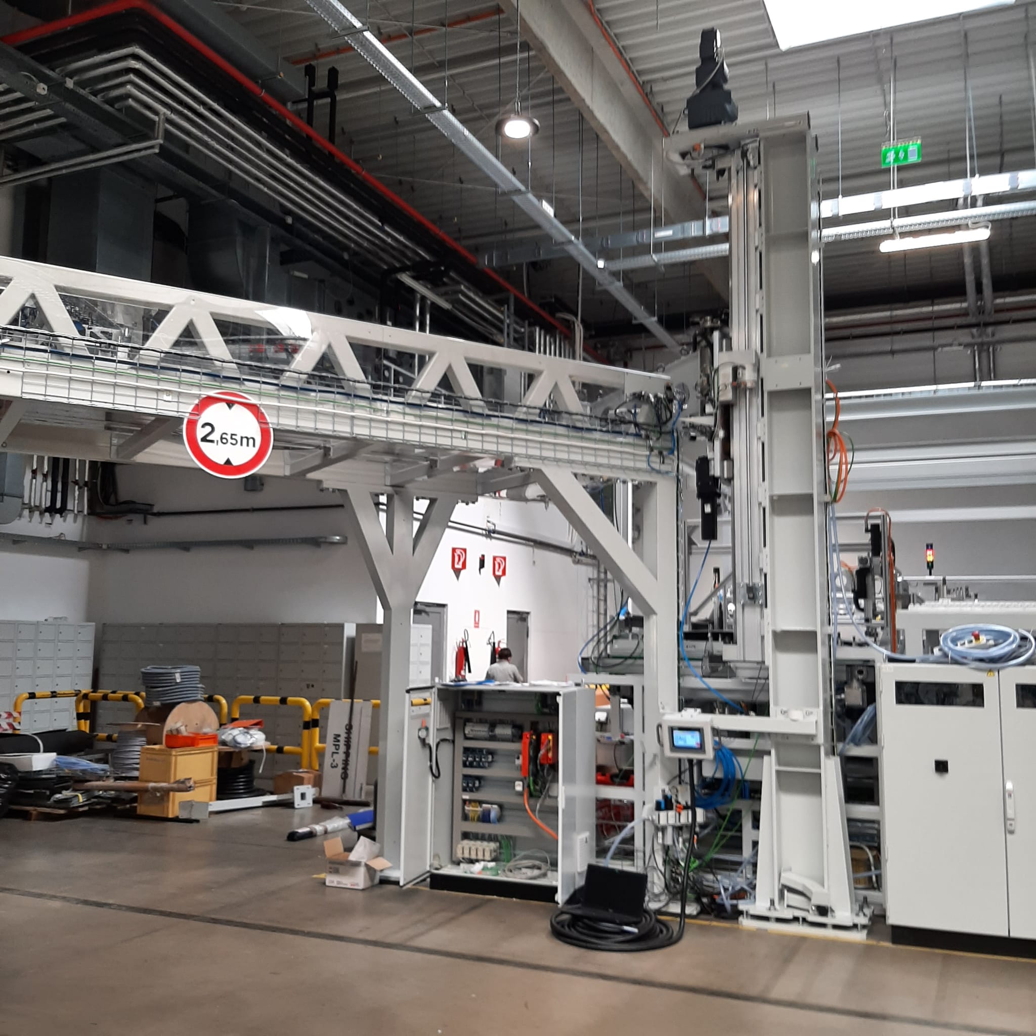 assembly and disassembly of industrial machinery