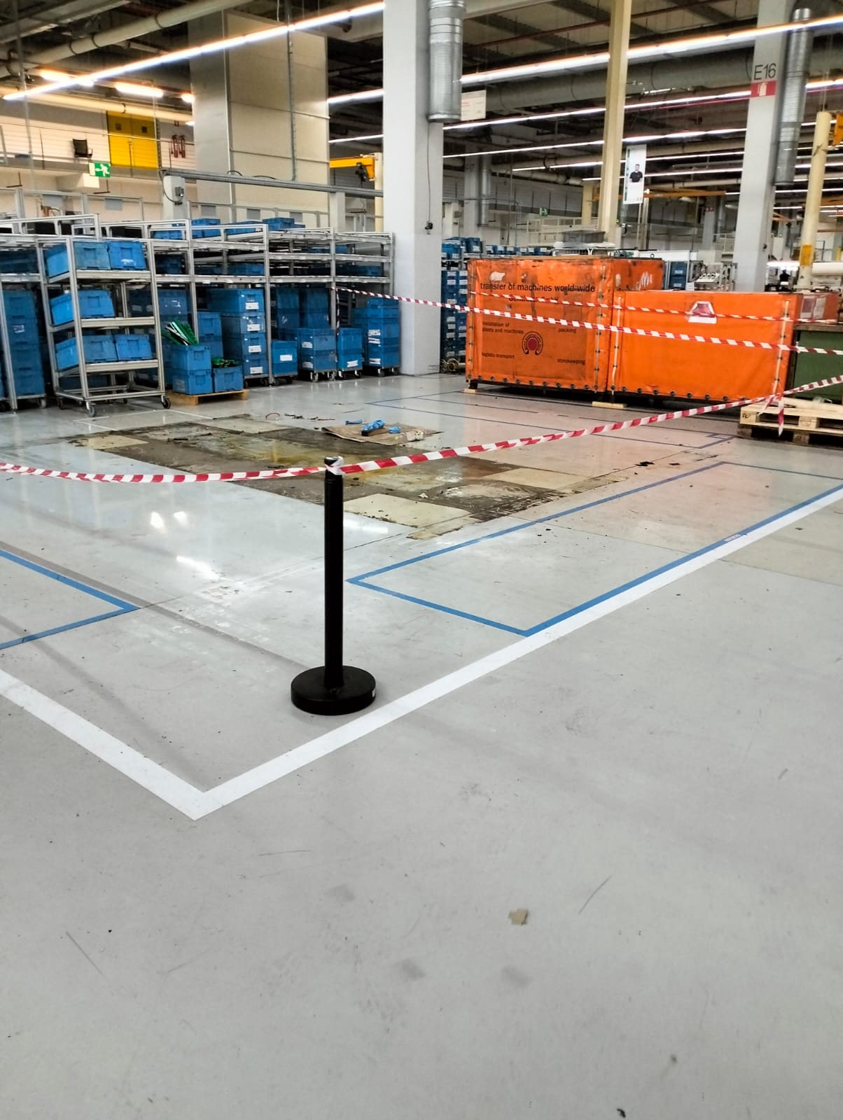 industrial machinery relocation