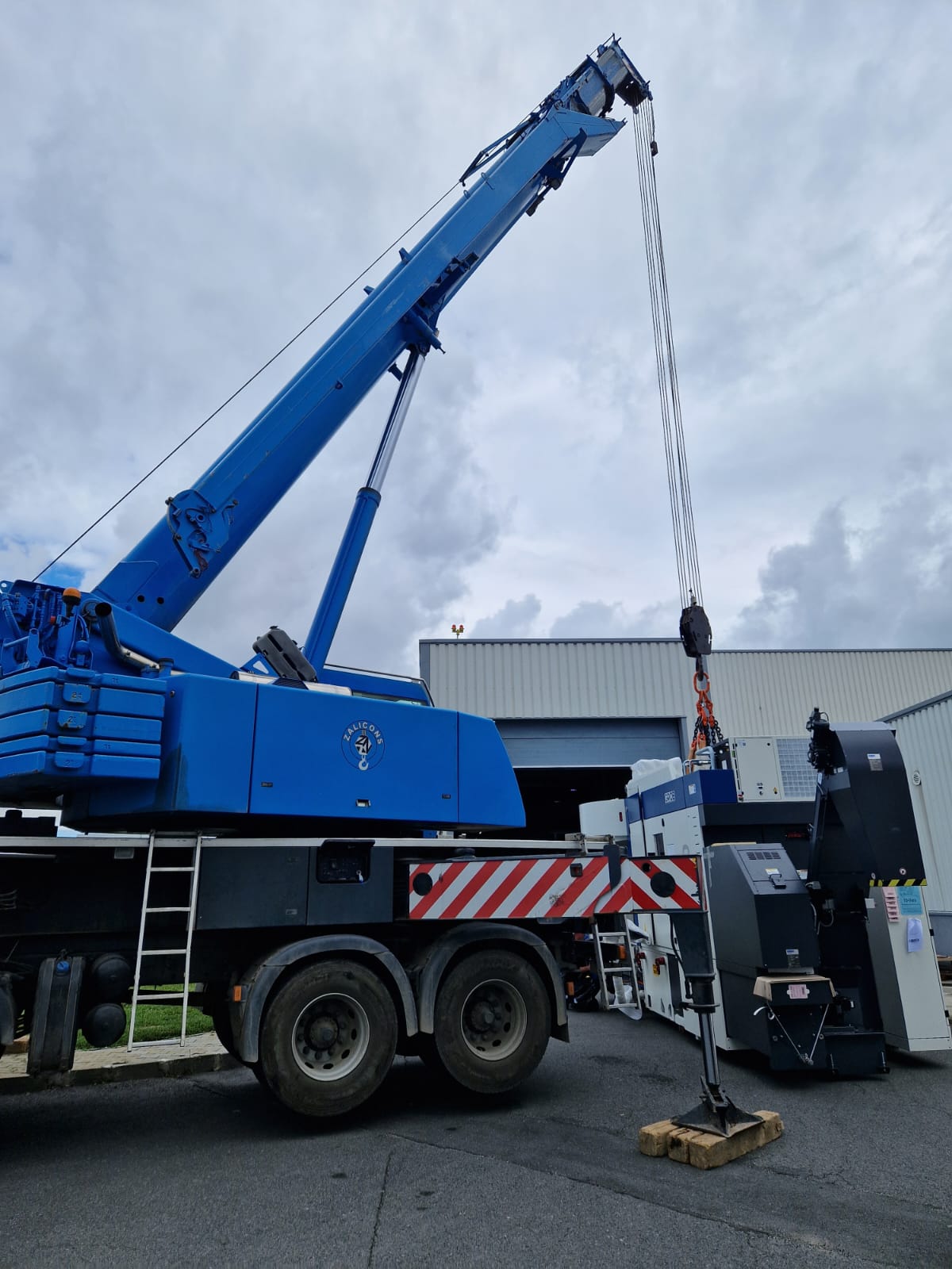 industrial machinery relocation