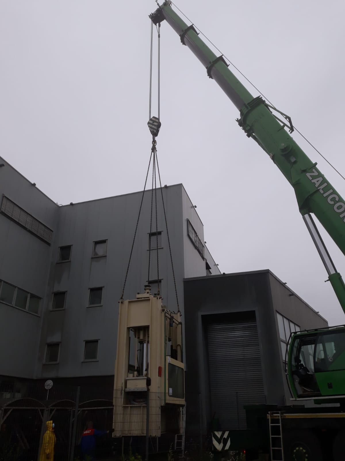 industrial machinery relocation
