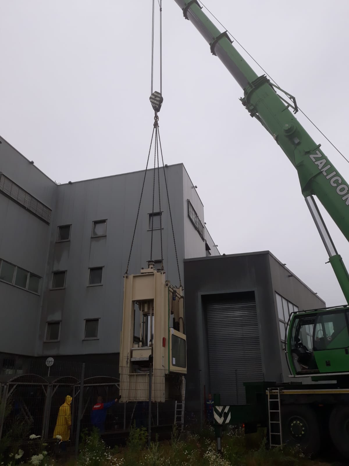 industrial machinery relocation