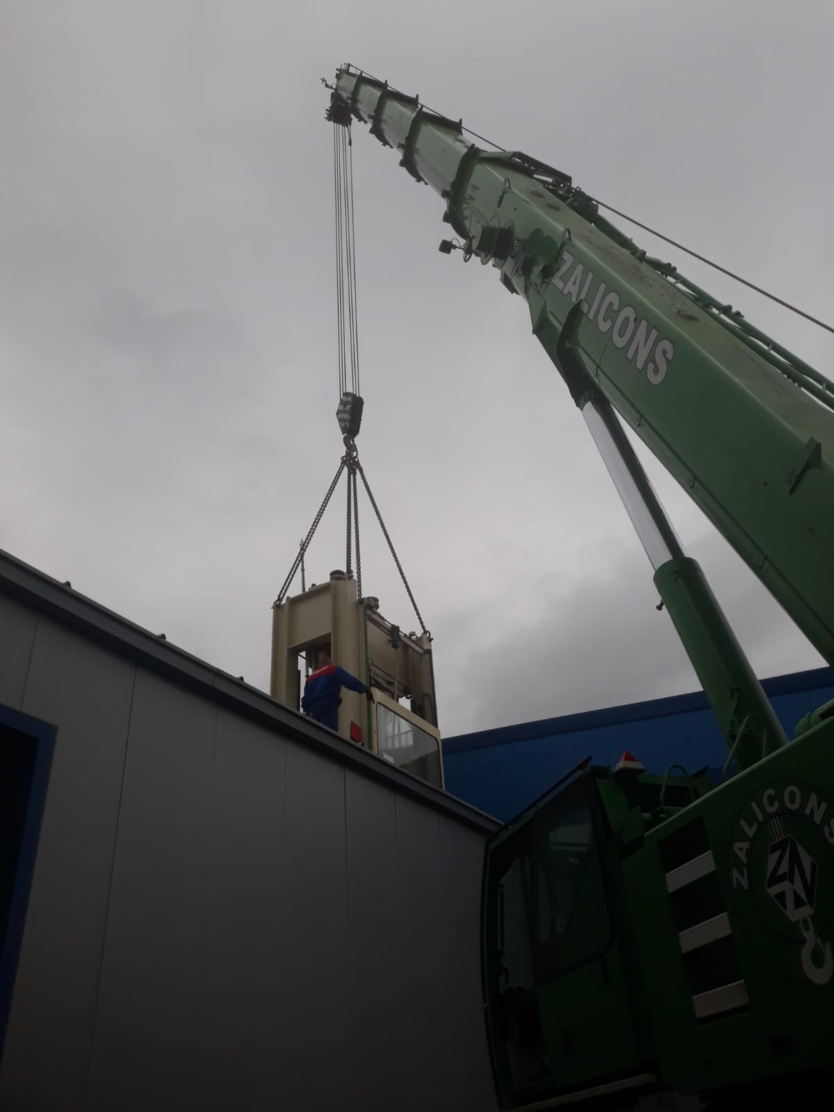 industrial machinery relocation